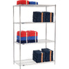 Nexel® Chrome Wire Shelving Starter - 48
