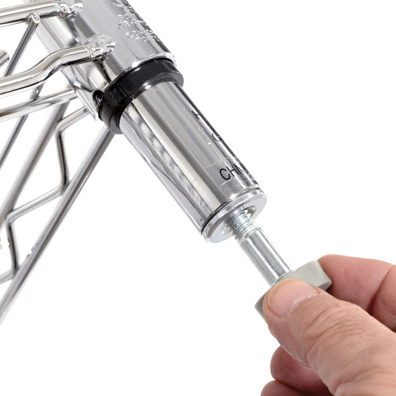 Nexel® Chrome Wire Shelving Starter - 48