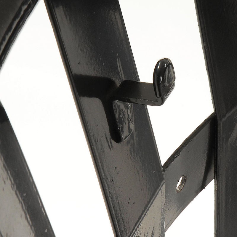 Global Industrial™ Outdoor Metal Waste Receptacle - 36 Gallon Black