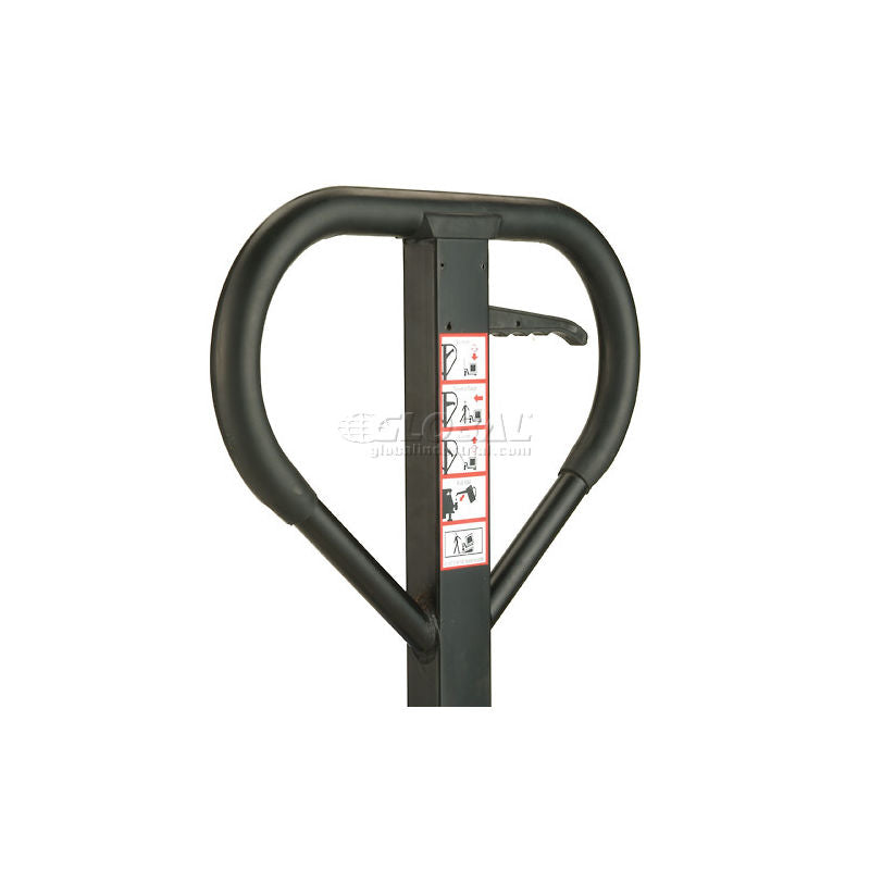 Global Industrial™ Low Profile Pallet Jack Scale Truck 5000 Lb. Capacity 27 x 48 Forks