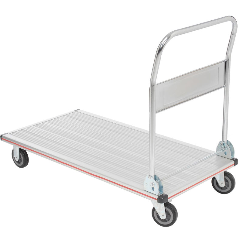 Global Industrial™ Folding Aluminum Platform Truck 48 x 24 600 Lb. Capacity