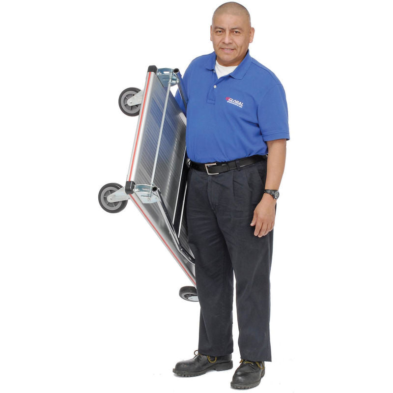 Global Industrial™ Folding Aluminum Platform Truck 48 x 24 600 Lb. Capacity