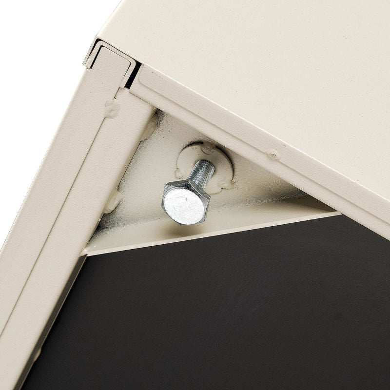 Interion® 36" Premium Lateral File Cabinet 5 Drawer Putty