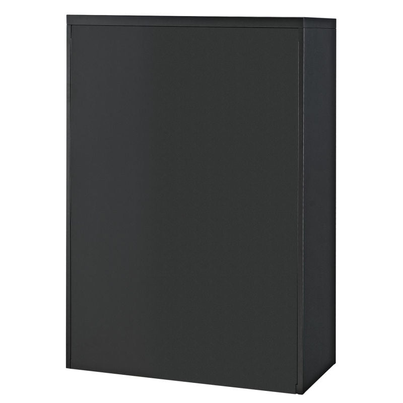 Interion® 36" Premium Lateral File Cabinet 4 Drawer Black