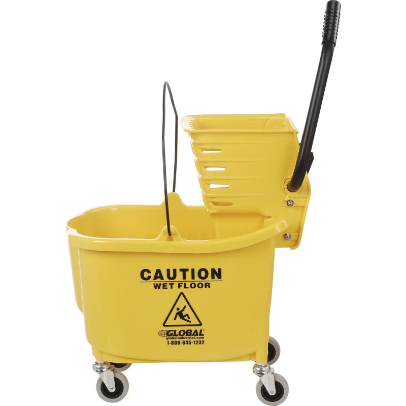 Global Industrial™ Mop Bucket And Wringer Combo - Side Press