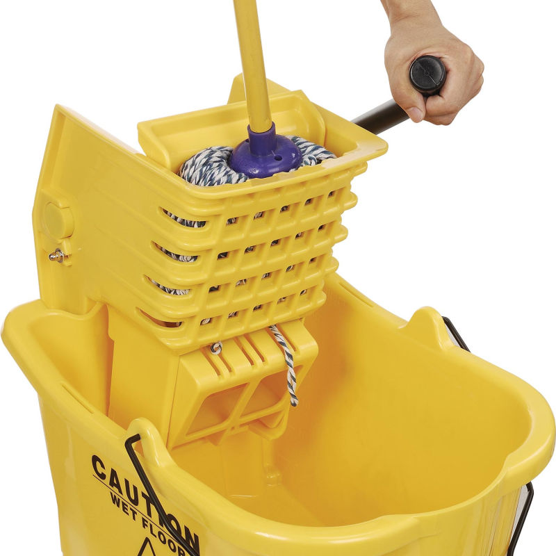 Global Industrial™ Mop Bucket And Wringer Combo - Side Press