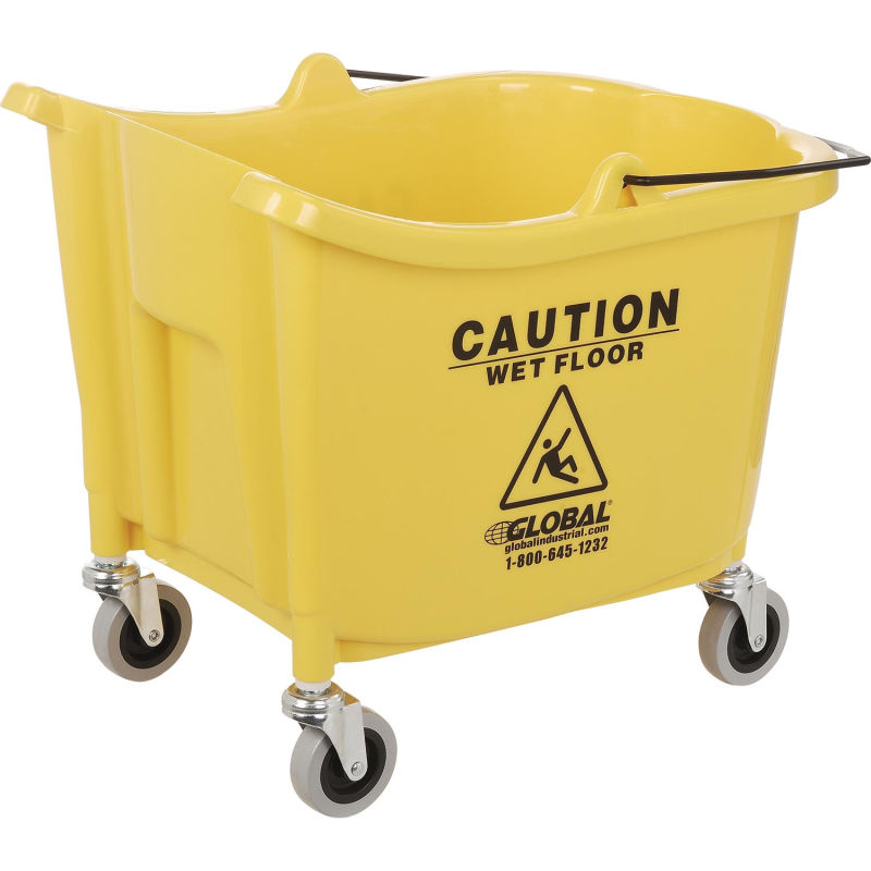 Global Industrial™ Mop Bucket And Wringer Combo - Side Press
