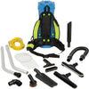 Global Industrial™ 6 Quart HEPA Backpack Vacuum w/8-Piece Tool Kit