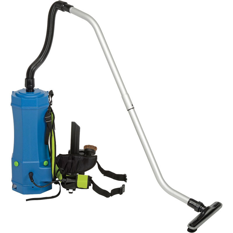 Global Industrial™ 6 Quart HEPA Backpack Vacuum w/8-Piece Tool Kit