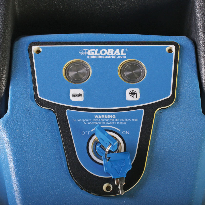 Global Industrial™ Electric Walk-Behind Auto Floor Scrubber 18" Cleaning Path - Corded