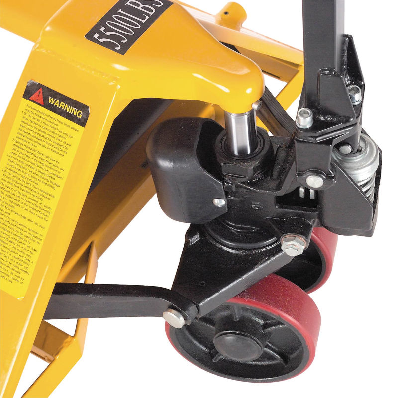 Global Industrial™ Industrial Duty Pallet Jack Truck 5500 Lb. Capacity 21 x 48 Forks