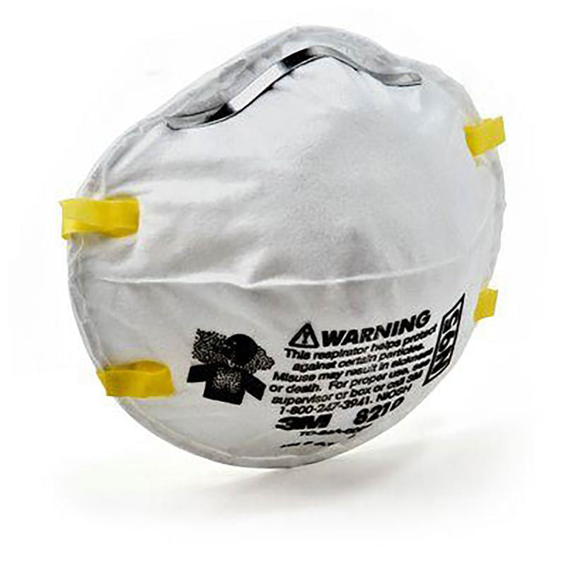 3M™ 8210 N95 Disposable Particulate Respirator, 20/Box