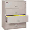 Fireking Fireproof 4 Drawer Lateral File Cabinet Letter-Legal Size 44-1/2