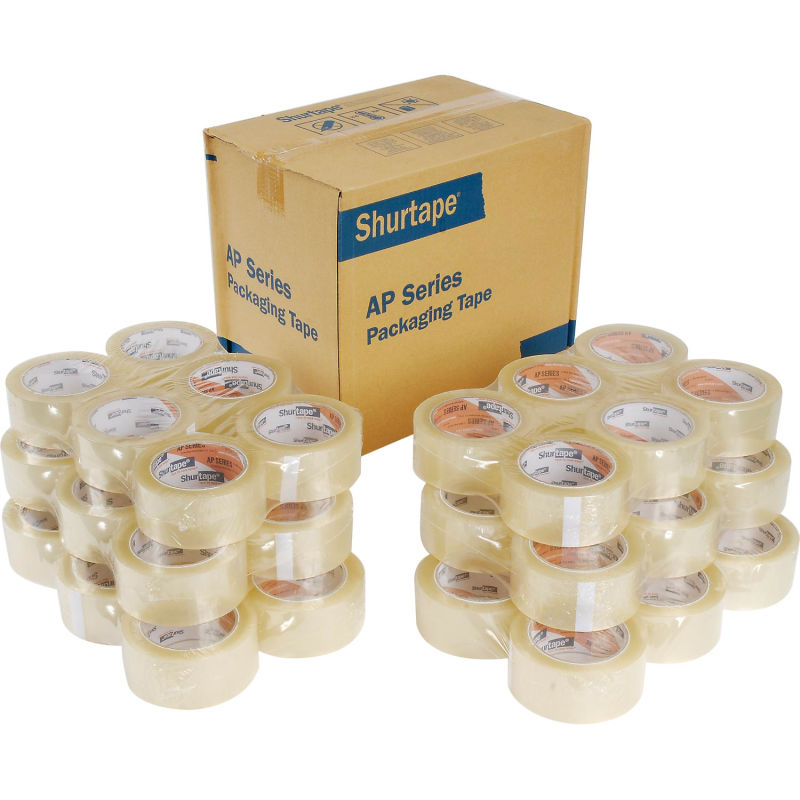 Shurtape® AP 101 Carton Sealing Tape 2" x 110 Yds. 1.6 Mil Clear - Pkg Qty 36
