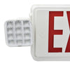 Global Industrial™ Combo LED Emergency Exit Sign, Red Letters, Ceiling & Wall Mount