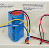 Global Industrial™ 2 Head LED Emergency Unit w/ Fixed Optics and Ni-Cad Battery Backup