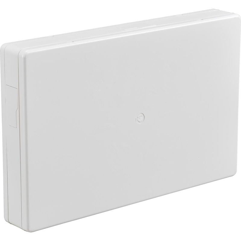 Global Industrial™ LED Exit Sign, Red Letters, Universal Mount, White, 1 or 2 Sides