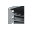 Interion® - Blueprint Flat File Cabinet – 5 Drawer - 54”W – Gray