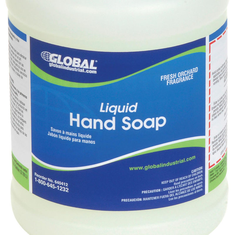 Global Industrial™ Liquid Hand Soap - Case Of Four 1 Gallon Bottles