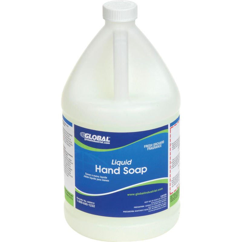 Global Industrial™ Liquid Hand Soap - Case Of Four 1 Gallon Bottles