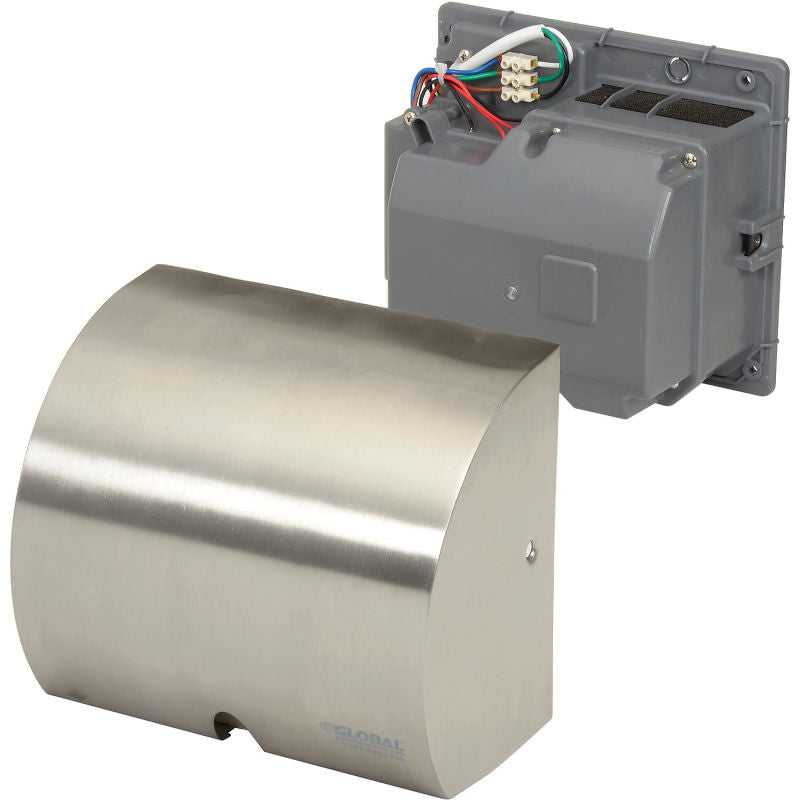 Global Industrial™ High Velocity Automatic Hand Dryer - Stainless Steel
