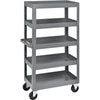 Global Industrial™ Multi-Level Steel Shelf Truck with 5 Shelves 30 x 16 800 Lb. Capacity