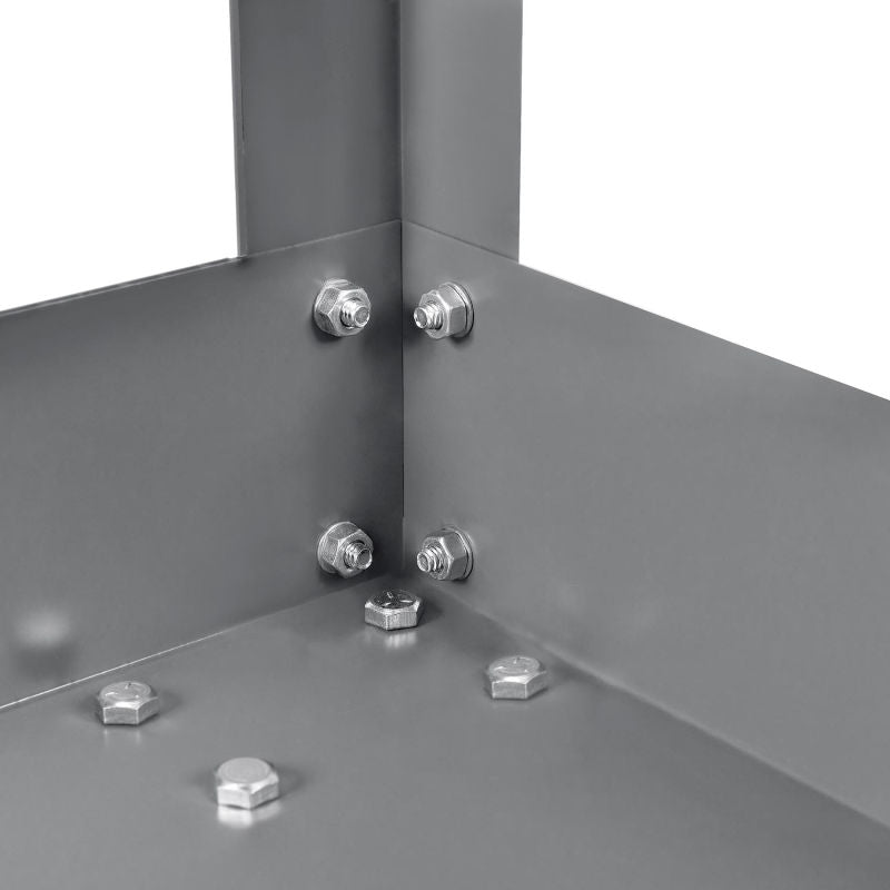 Global Industrial™ Multi-Level Steel Shelf Truck with 5 Shelves 30 x 16 800 Lb. Capacity