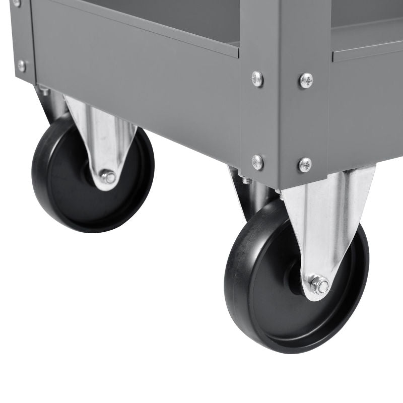 Global Industrial™ Multi-Level Steel Shelf Truck with 5 Shelves 30 x 16 800 Lb. Capacity