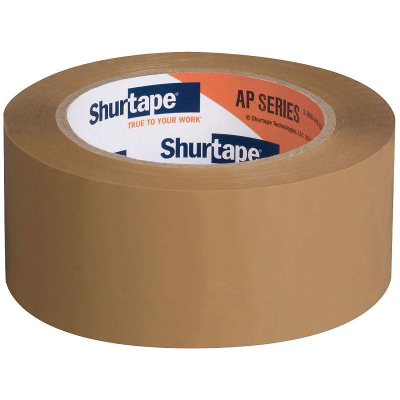 Shurtape® AP 201 Carton Sealing Tape 2" x 110 Yds. 2 Mil Tan - Pkg Qty 36