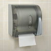 GP Georgia-Pacific Translucent Smoke Push Paddle Roll Paper Towel Dispenser - 54338