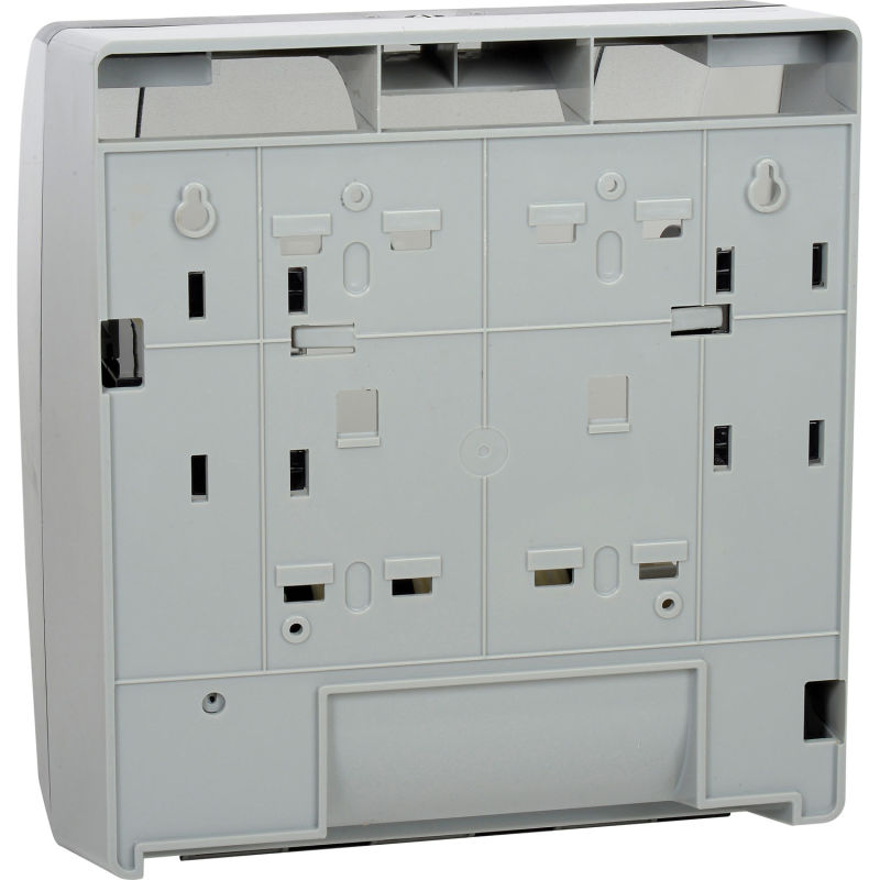 GP Georgia-Pacific Translucent Smoke Push Paddle Roll Paper Towel Dispenser - 54338