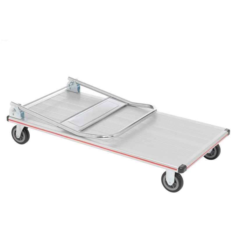 Global Industrial™ Folding Aluminum Platform Truck 48 x 24 600 Lb. Cap ...