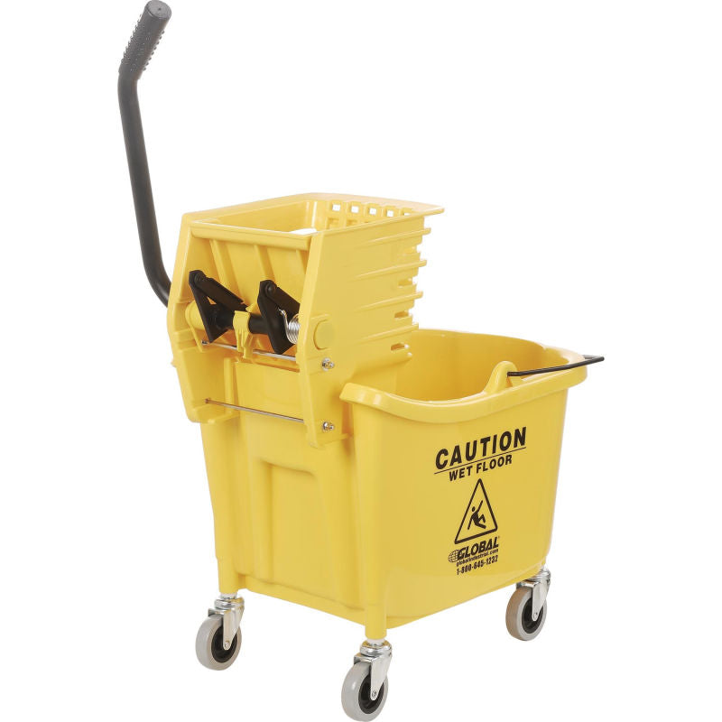 Medline Mop Buckets with Wringers - Traditional Mop Bucket with Side W —  Grayline Medical