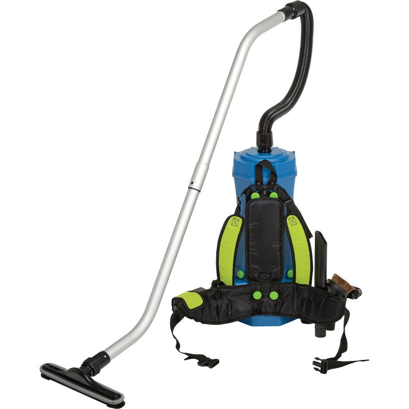 Global Industrial™ 6 Quart HEPA Backpack Vacuum w/8-Piece Tool Kit