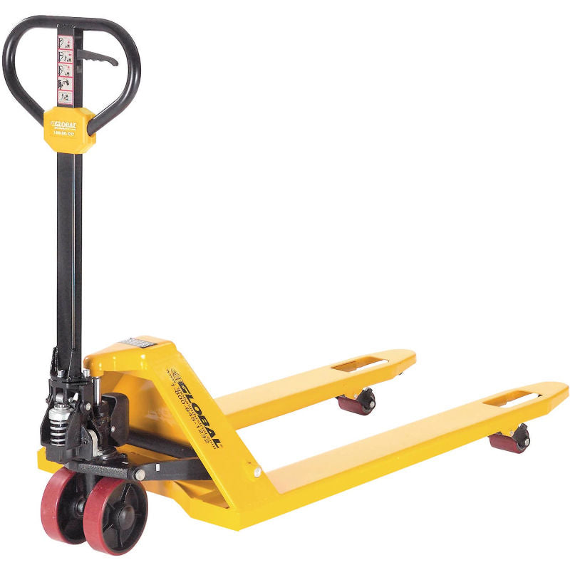 Global Industrial™ Industrial Duty Pallet Jack Truck 5500 Lb. Capacity 27 x 48 Forks