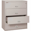 Fireking Fireproof 4 Drawer Lateral File Cabinet Letter-Legal Size 44-1/2