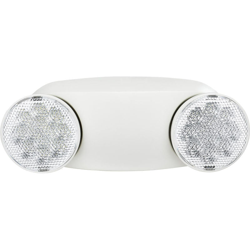 Commercial LED Emergency Light, UL Certified, 6-Pack, Adjustable Two  LED Bug Eye Head, Battery Backup, Nickel