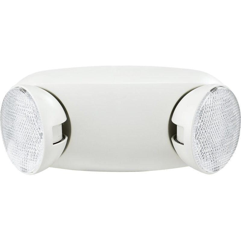 New York Approved LED Dual-Head Emergency Light - Battery Backup -  Adjustable Light Heads