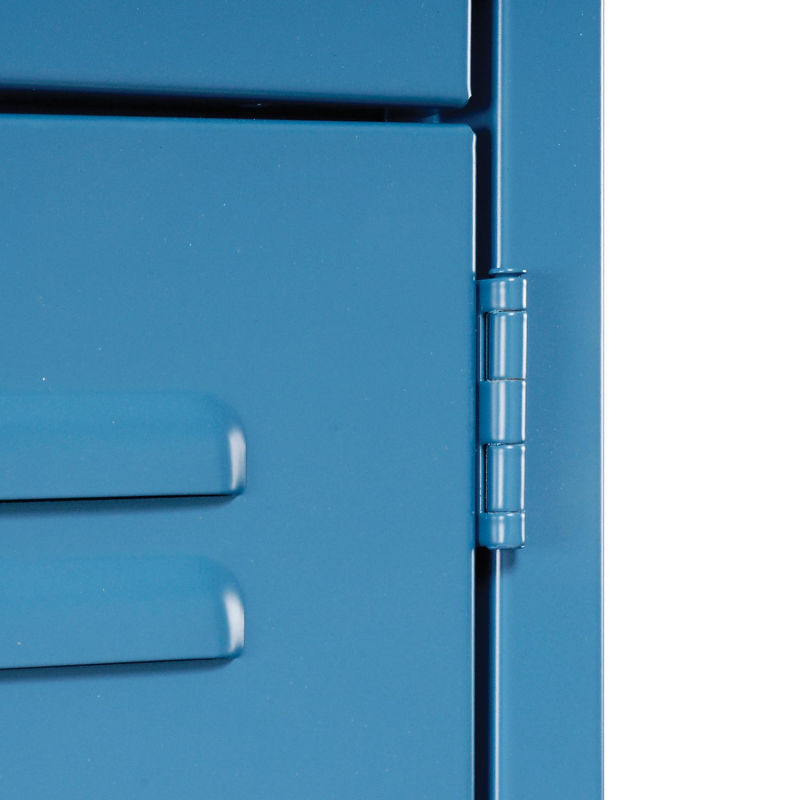 Global Industrial™ Locker Six Tier 12x12x12 18 Door Ready To Assemble Blue